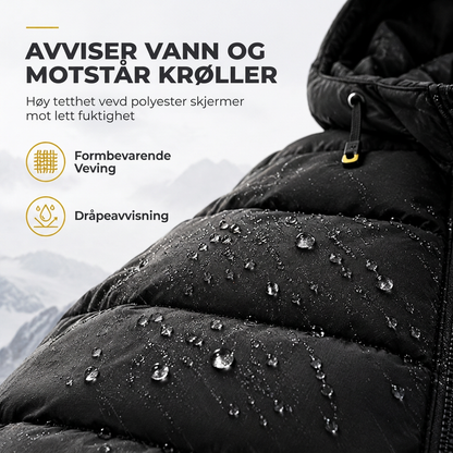 Vennligst vinter kort bomullsdynet varm isolert frakk