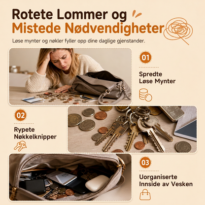 Søt lappete katt-lommebok med mynter og bærbart kortesker, liten kreativ pose for jenter