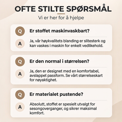 Løs hettegenser til kvinner med volangkant