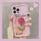 🌺I DAG 39% RABATT🌺 iPhonefodral med blommig oljefärg av hög kvalitet