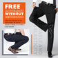 （Köp 2 gratis frakt）Högstretch klassiska byxor för män