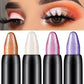 🔥 15 färger Highlighter ögonskuggspenna Vattenfast glitterögonskugga Eyeliner Penna