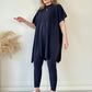 【🔥DAGENS LÄGSTA PRIS】✨NYTT TVÅDELAR STRETCH STRIKADE SET