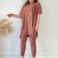 【🔥DAGENS LÄGSTA PRIS】✨NYTT TVÅDELAR STRETCH STRIKADE SET